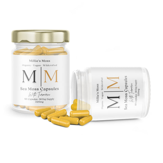 Sea Moss & Turmeric Capsules Expire 31 March 2026