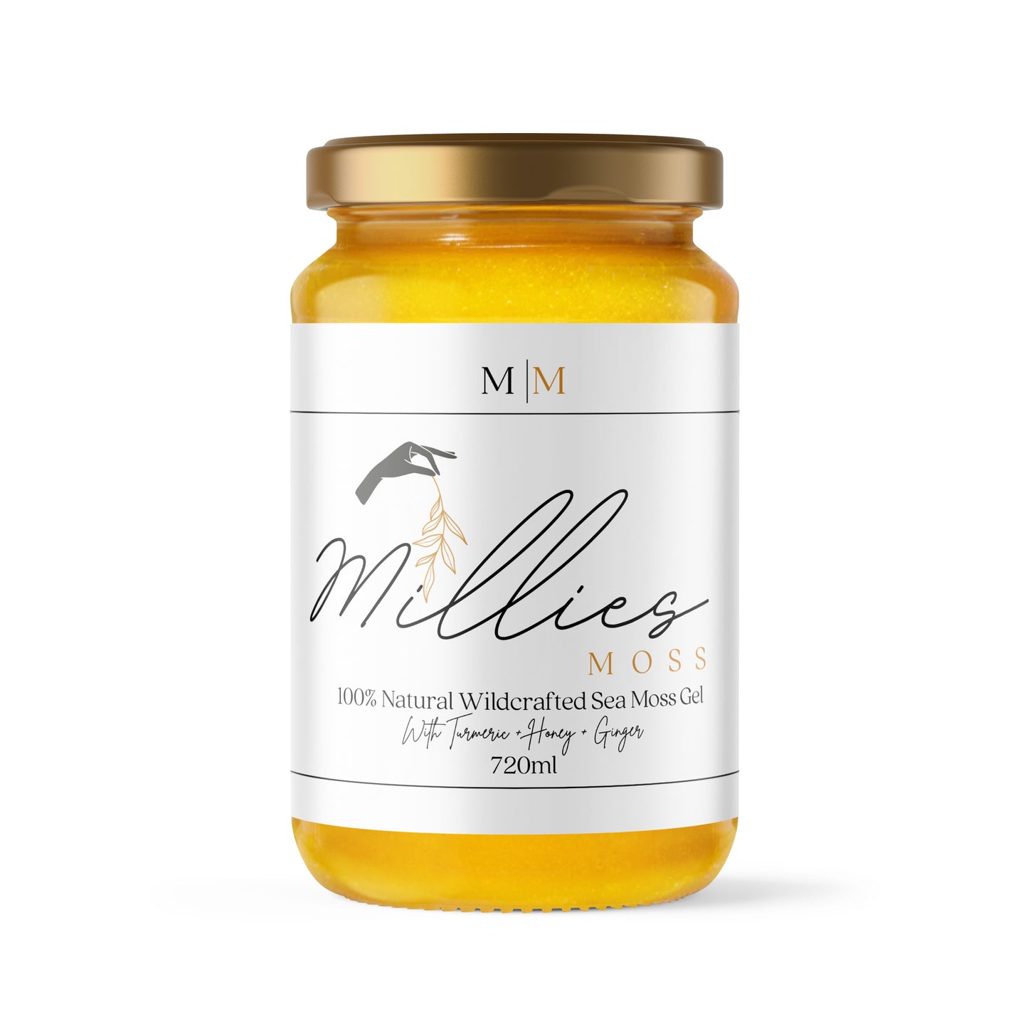 Sea Moss Gel Infused With Turmeric Manuka Honey and Ginger