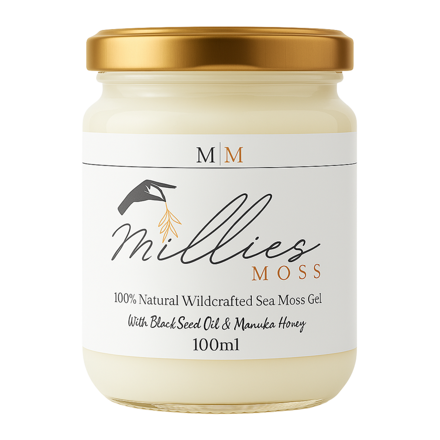 Sea Moss Gel Infused With Black Seed Oil & Manuka Honey