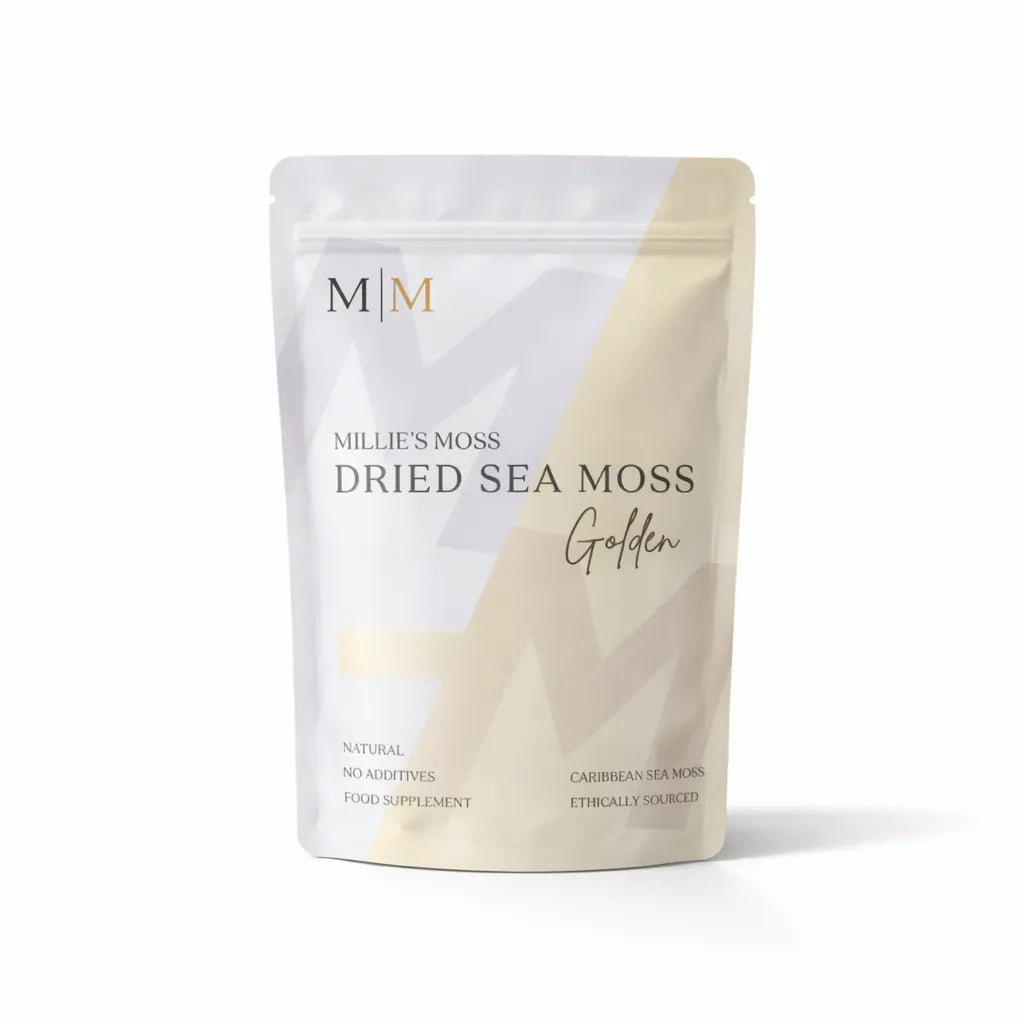 Millies Moss natural wildcrafted dried sea moss pouch