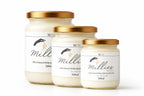 Millies Moss natural wildcrafted sea moss gel jars in multiple sizes