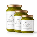 Millies Moss natural wildcrafted sea moss gel jars in multiple sizes