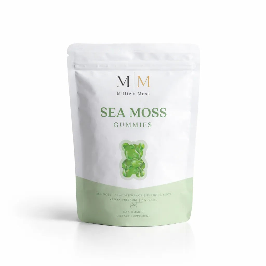 Millies Moss sea moss gummies pouch