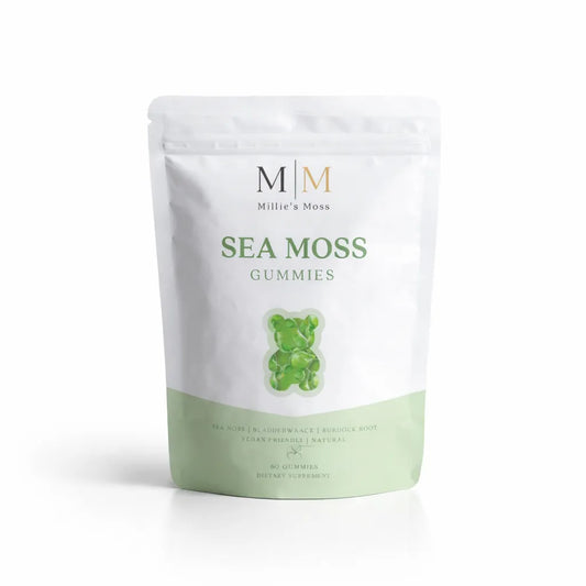 Millies Moss sea moss gummies pouch