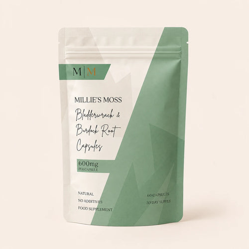 Millie’s Moss Bladderwrack & Burdock Root Capsules