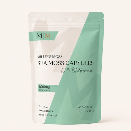 Millie’s Moss Sea Moss with Bladderwrack Capsules