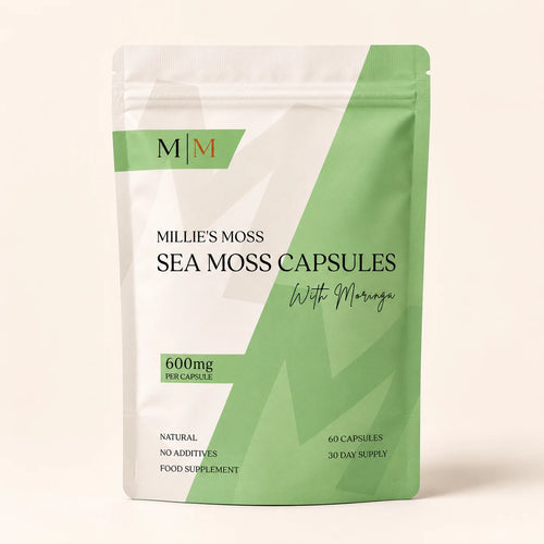Millie’s Moss Sea Moss with Moringa Capsules