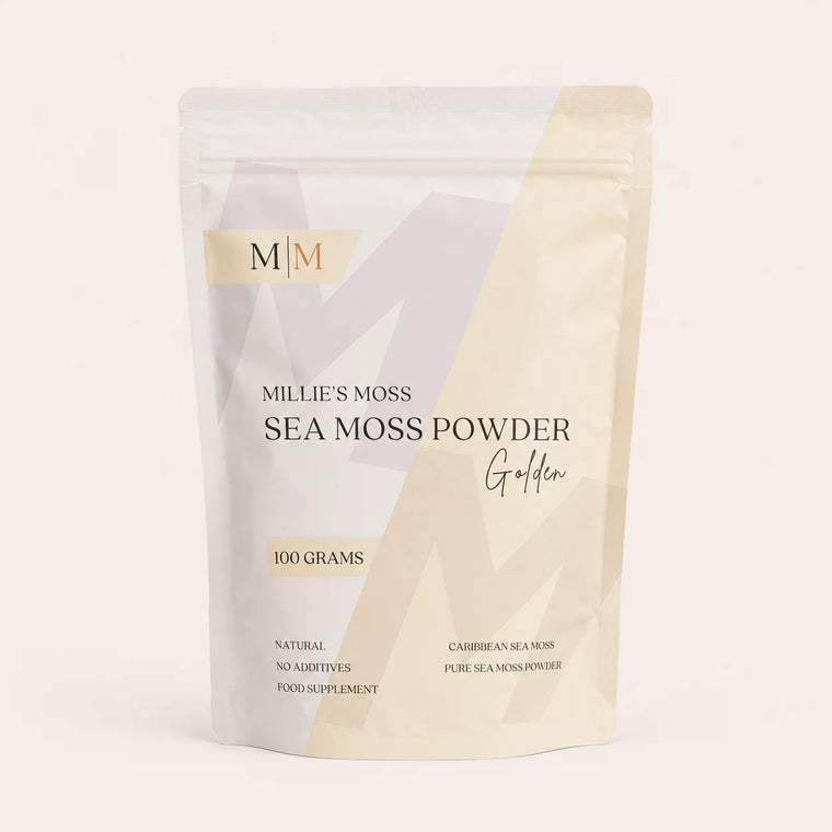 Millie's Moss Premium Sea Moss Powder 100g pouch