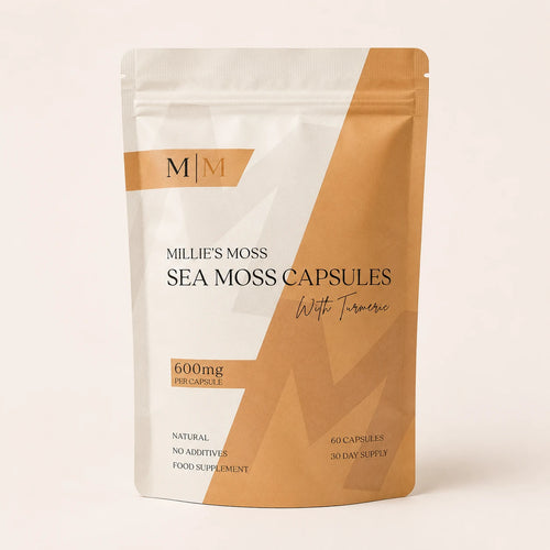 Millie’s Moss Sea Moss with Turmeric Capsules