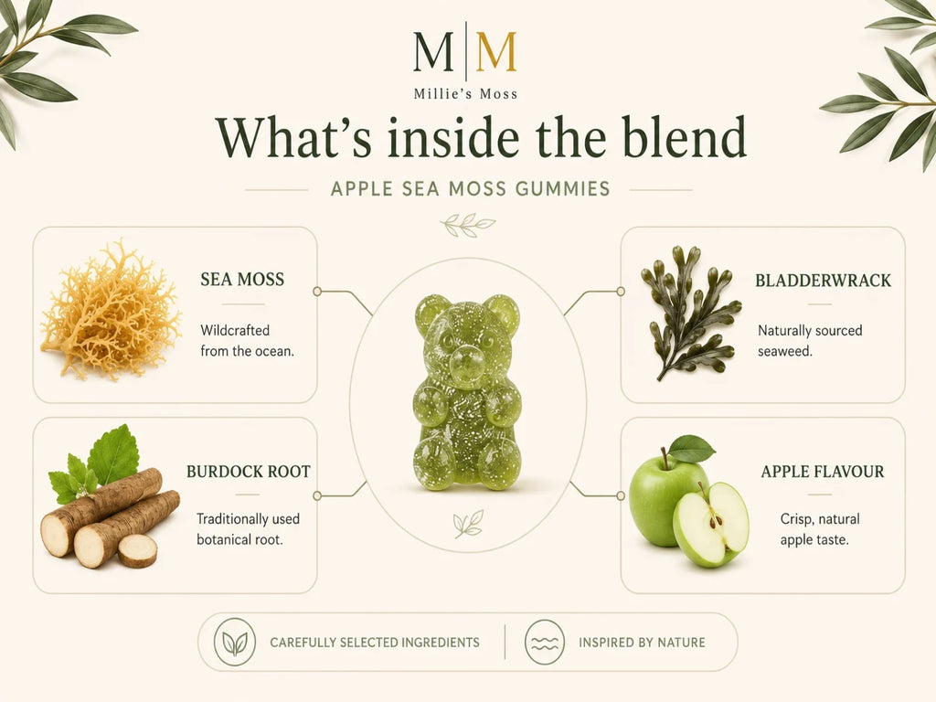 Millie's Moss Apple Sea Moss Gummies